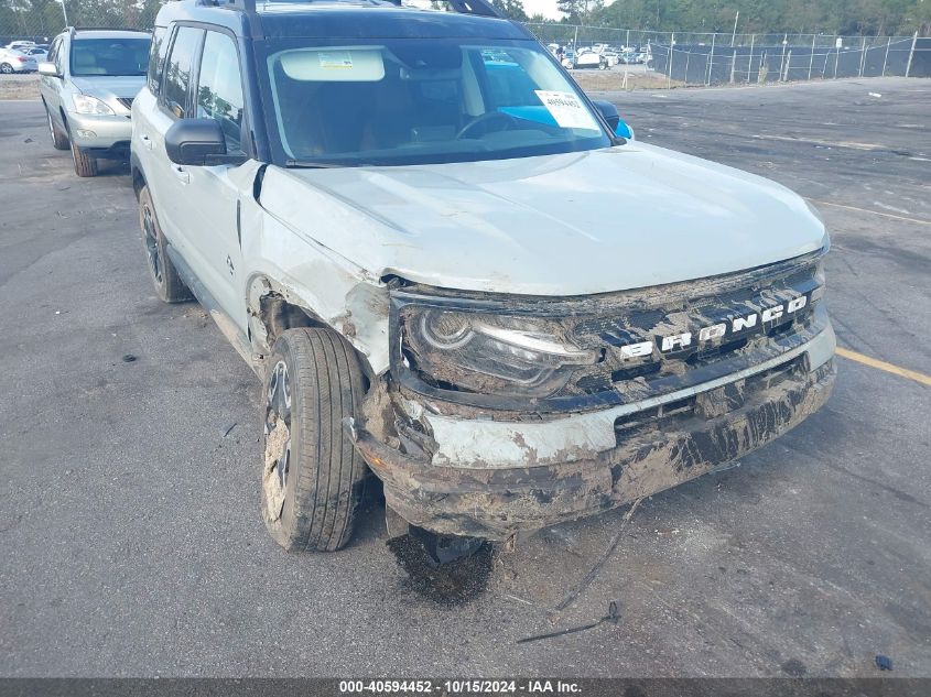 2022 Ford Bronco Sport Outer Banks VIN: 3FMCR9C60NRE13112 Lot: 40594452