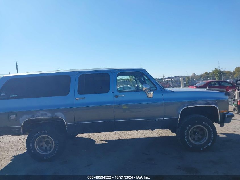 1989 Chevrolet Suburban V1500 VIN: 1GNEV16KXKF130946 Lot: 40594522