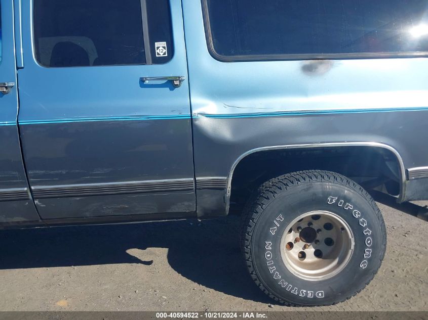 1989 Chevrolet Suburban V1500 VIN: 1GNEV16KXKF130946 Lot: 40594522