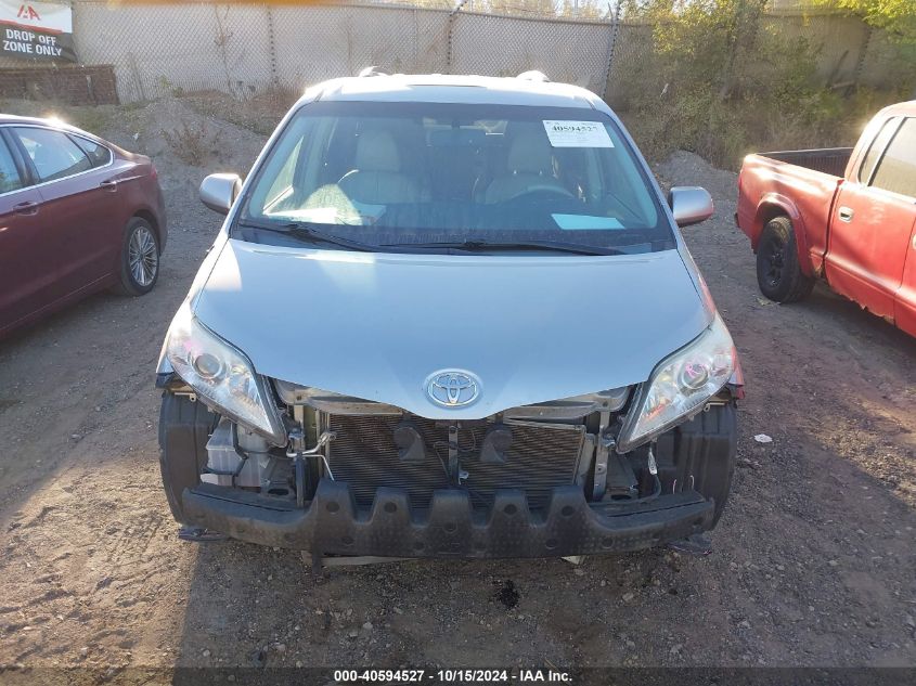 2013 Toyota Sienna Xle V6 8 Passenger VIN: 5TDYK3DC0DS353215 Lot: 40594527