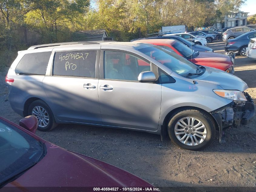 2013 Toyota Sienna Xle V6 8 Passenger VIN: 5TDYK3DC0DS353215 Lot: 40594527