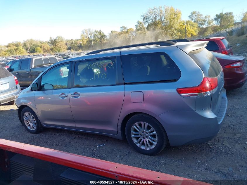 2013 Toyota Sienna Xle V6 8 Passenger VIN: 5TDYK3DC0DS353215 Lot: 40594527