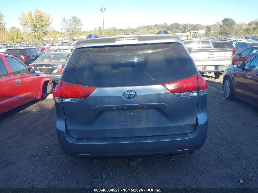 2013 Toyota Sienna Xle V6 8 Passenger VIN: 5TDYK3DC0DS353215 Lot: 40594527