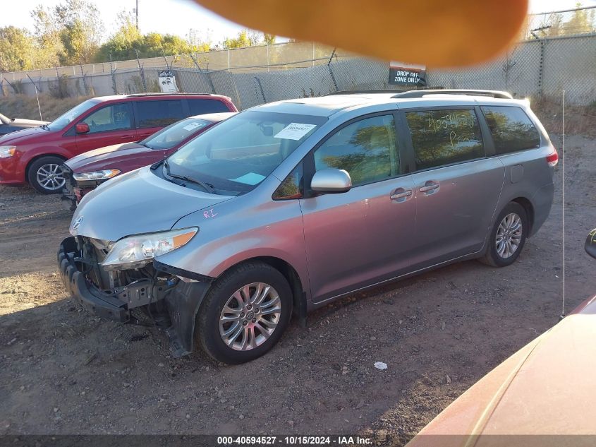 2013 Toyota Sienna Xle V6 8 Passenger VIN: 5TDYK3DC0DS353215 Lot: 40594527