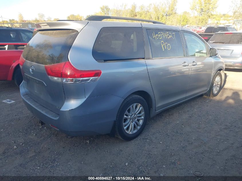 2013 Toyota Sienna Xle V6 8 Passenger VIN: 5TDYK3DC0DS353215 Lot: 40594527