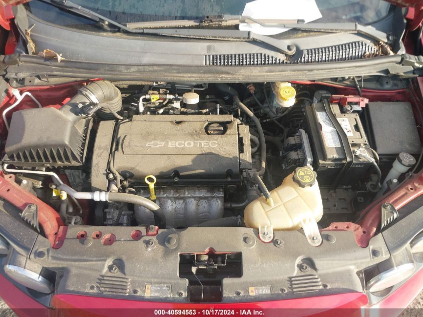 2012 Chevrolet Sonic Lt VIN: 1G1JC5SH1C4204209 Lot: 40594553