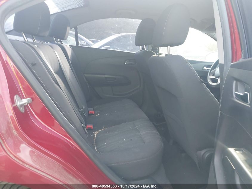 2012 Chevrolet Sonic Lt VIN: 1G1JC5SH1C4204209 Lot: 40594553