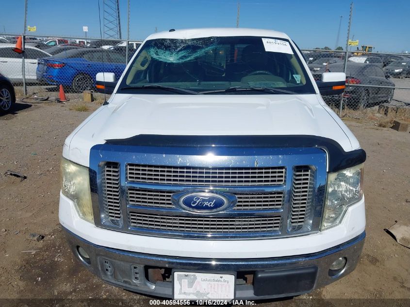 2011 Ford F-150 Lariat VIN: 1FTFW1CF1BFA33152 Lot: 40594556