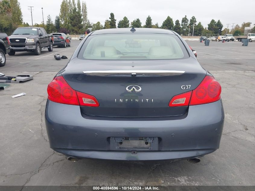 2013 Infiniti G37 Journey VIN: JN1CV6AP1DM711690 Lot: 40594596