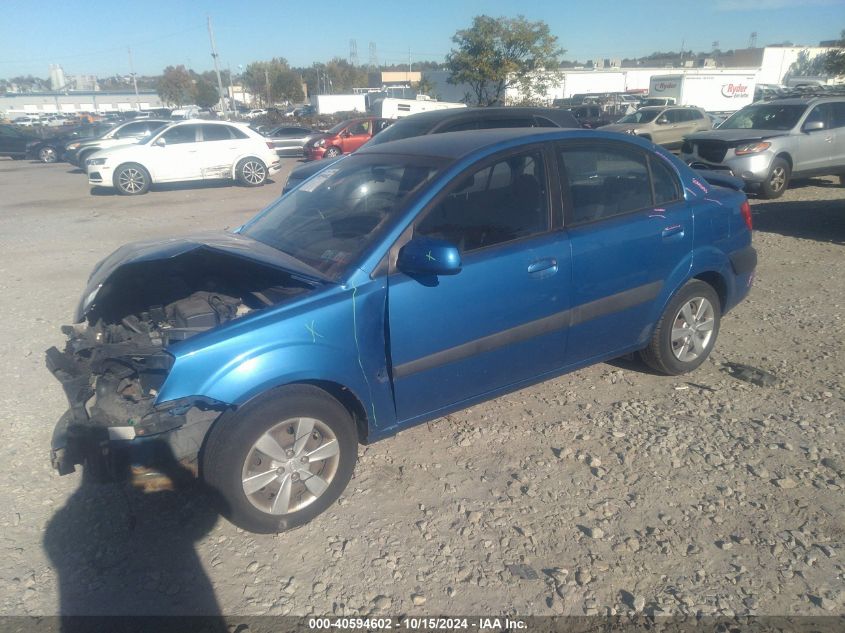 2008 Kia Rio Lx VIN: KNADE123286364930 Lot: 40594602