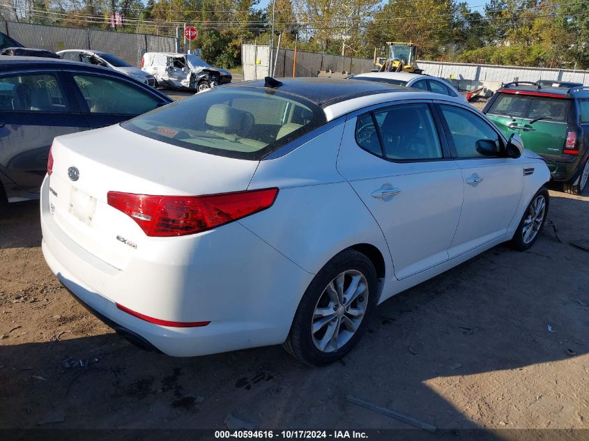 2012 Kia Optima Ex VIN: 5XXGN4A70CG022649 Lot: 40594616