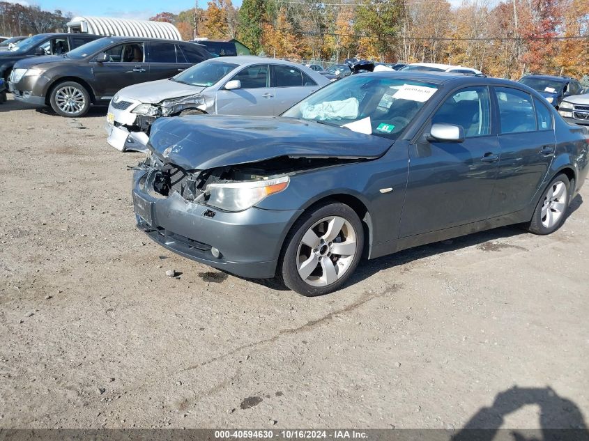 2007 BMW 525Xi VIN: WBANF33567CW70428 Lot: 40594630