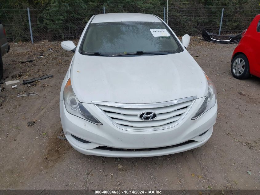 2013 Hyundai Sonata Gls VIN: 5NPEB4AC6DH609344 Lot: 40594633