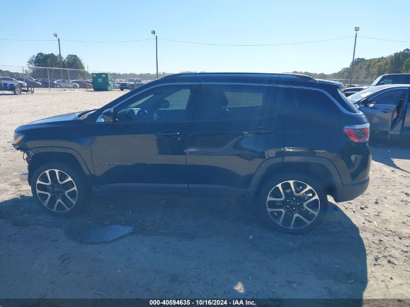 2018 Jeep Compass Limited 4X4 VIN: 3C4NJDCB9JT206753 Lot: 40594635