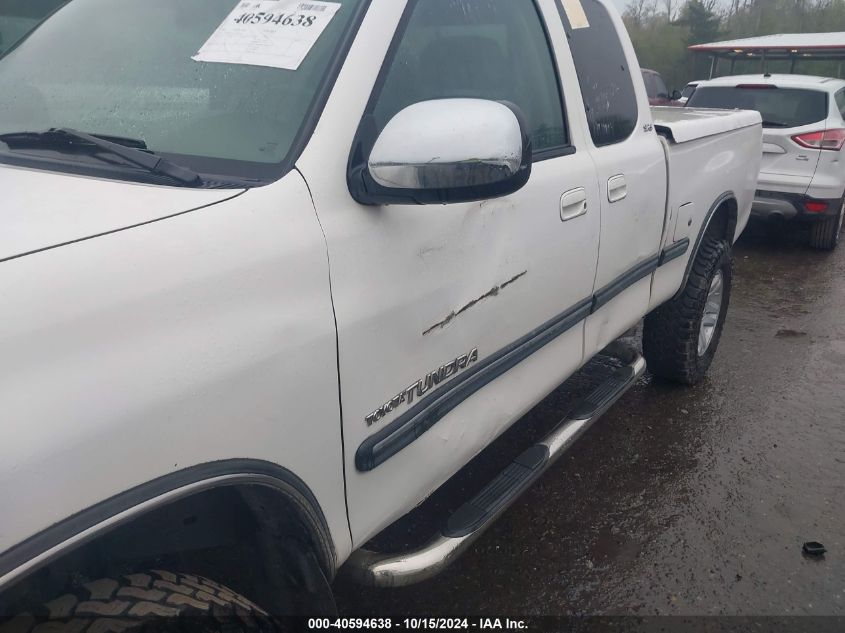 2001 Toyota Tundra Sr5 V8 VIN: 5TBRT34161S142864 Lot: 40594638