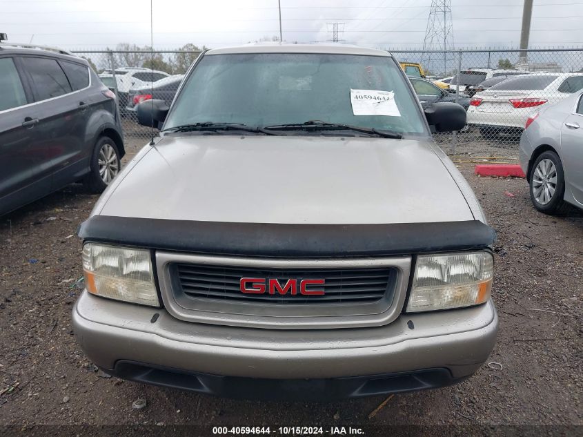 2000 GMC Sonoma Sls VIN: 1GTCS14W2YK114366 Lot: 40594644