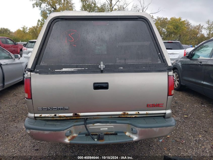 2000 GMC Sonoma Sls VIN: 1GTCS14W2YK114366 Lot: 40594644