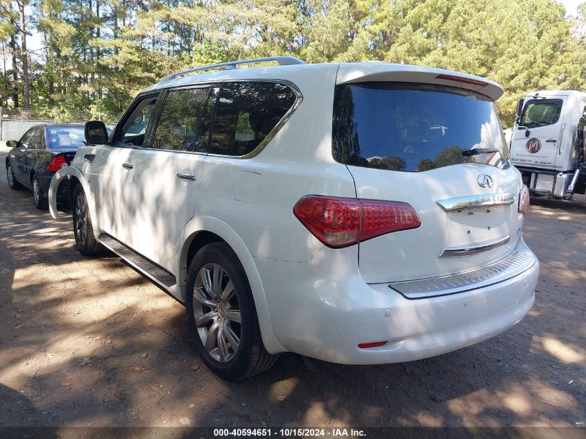 2013 Infiniti Qx56 VIN: JN8AZ2NE5D9061411 Lot: 40594651