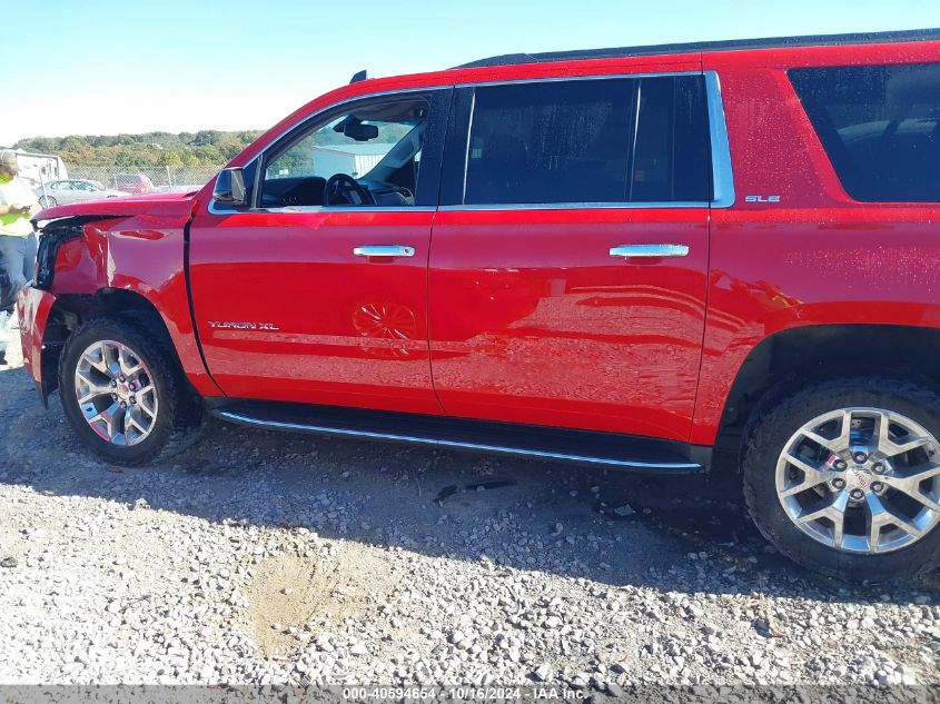 2017 GMC Yukon Xl Sle VIN: 1GKS2FKC4HR260376 Lot: 40594654