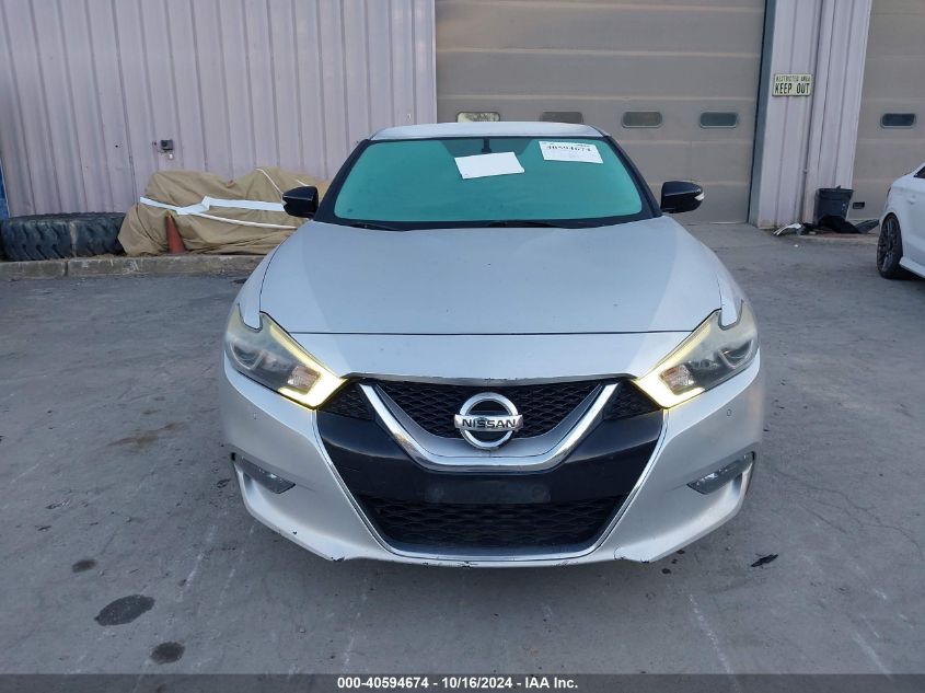 2016 Nissan Maxima 3.5 Sr VIN: 1N4AA6AP3GC390252 Lot: 40594674