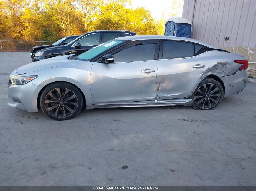 2016 Nissan Maxima 3.5 Sr VIN: 1N4AA6AP3GC390252 Lot: 40594674