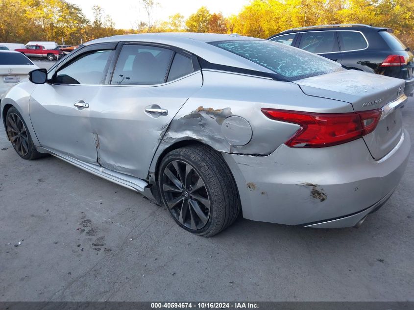 2016 Nissan Maxima 3.5 Sr VIN: 1N4AA6AP3GC390252 Lot: 40594674