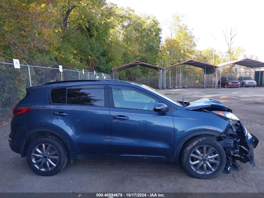 2022 Kia Sportage Nightfall Edition VIN: KNDP6CAC4N7018264 Lot: 40594678