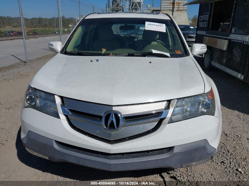 2009 Acura Mdx VIN: 2HNYD28249H526420 Lot: 40594695