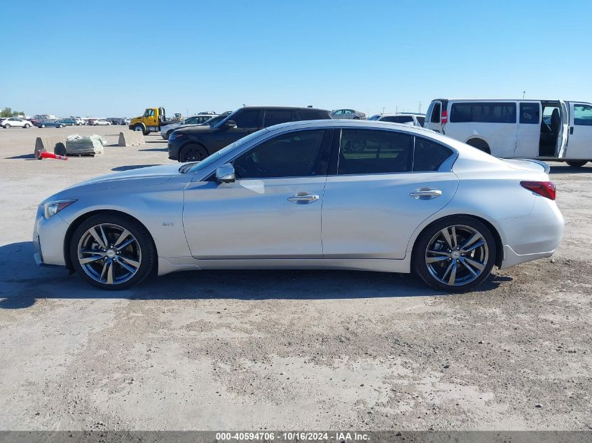 2019 Infiniti Q50 3.0T Signature Edition VIN: JN1EV7AP1KM541553 Lot: 40594706