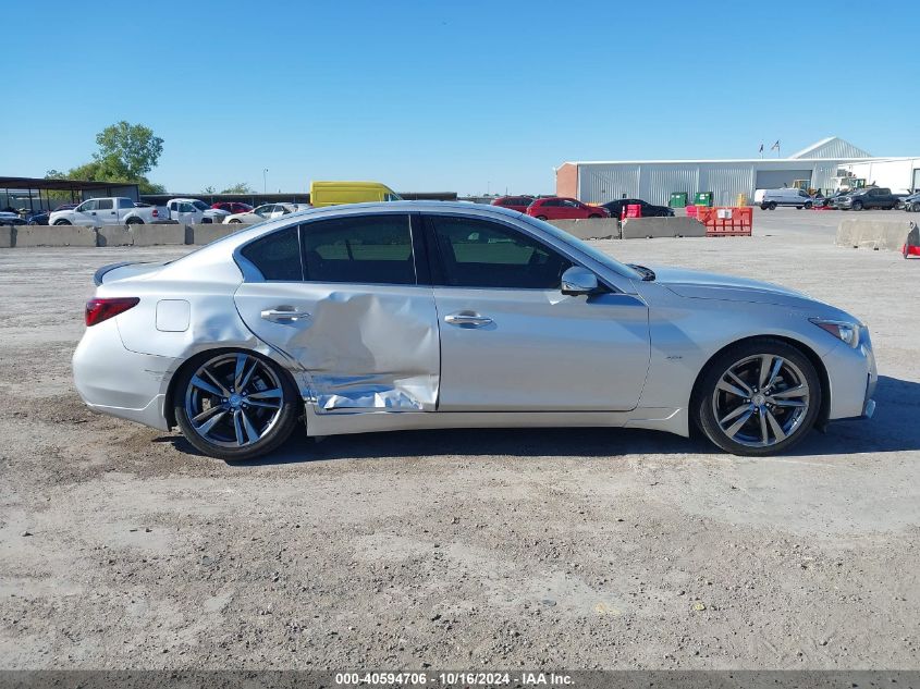 2019 Infiniti Q50 3.0T Signature Edition VIN: JN1EV7AP1KM541553 Lot: 40594706