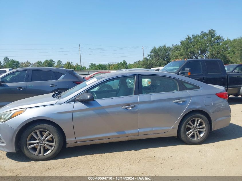 2016 Hyundai Sonata Se VIN: 5NPE24AF8GH262873 Lot: 40594710