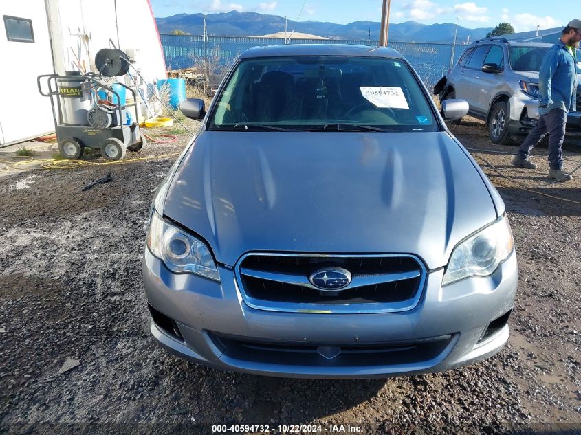 2009 Subaru Legacy 2.5I VIN: 4S3BL616996214159 Lot: 40594732