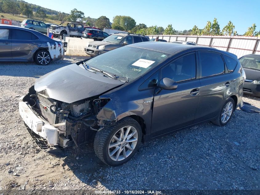 VIN JN1EV7AP7KM513837 2014 TOYOTA PRIUS V no.2