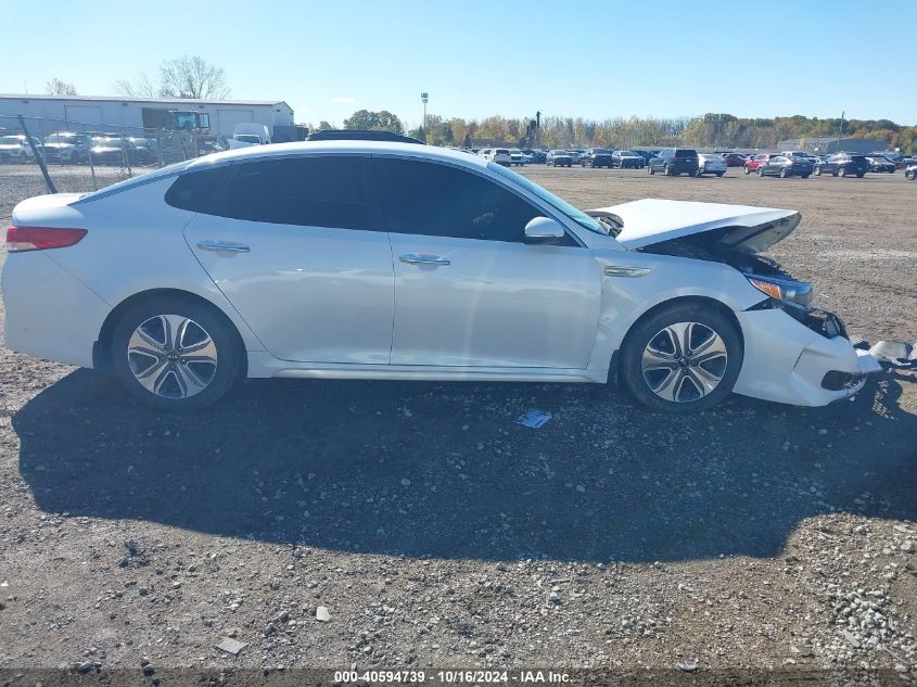 2017 Kia Optima Hybrid Ex VIN: KNAGU4LE1H5013935 Lot: 40594739