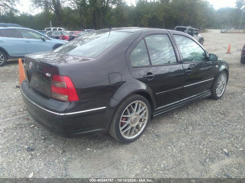 2004 Volkswagen Jetta Gli 1.8T VIN: 3VWSE69M34M099674 Lot: 40594787