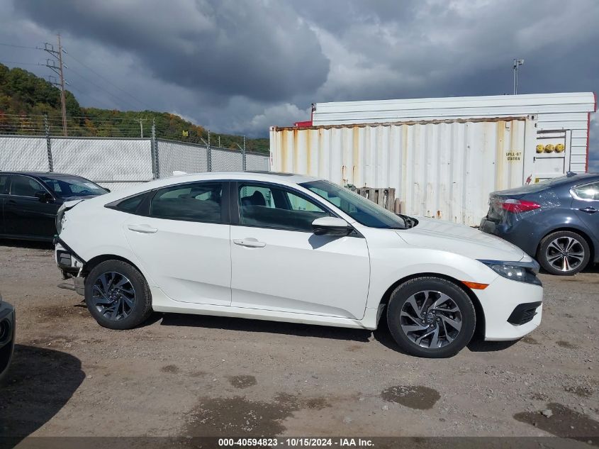 2018 Honda Civic Ex VIN: 2HGFC2F78JH544486 Lot: 40594823