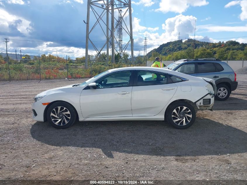 2018 Honda Civic Ex VIN: 2HGFC2F78JH544486 Lot: 40594823