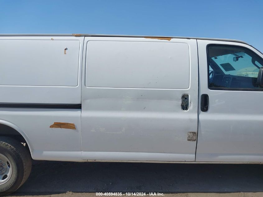 2023 GMC Savana Cargo Rwd 2500 Extended Wheelbase Work Van VIN: 1GTW7BFP3P1107490 Lot: 40594835