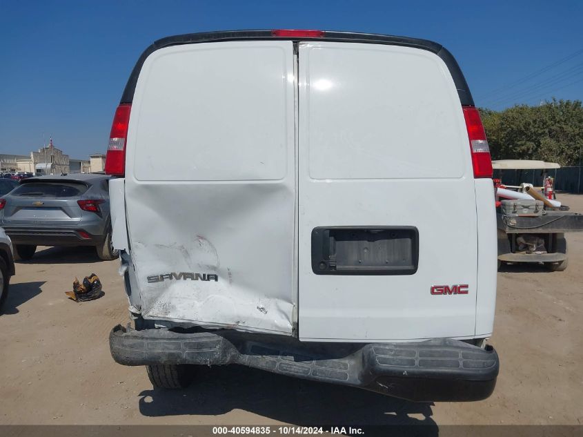 2023 GMC Savana Cargo Rwd 2500 Extended Wheelbase Work Van VIN: 1GTW7BFP3P1107490 Lot: 40594835