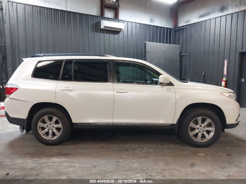 2012 Toyota Highlander Se V6 VIN: 5TDBK3EH9CS136163 Lot: 40594838