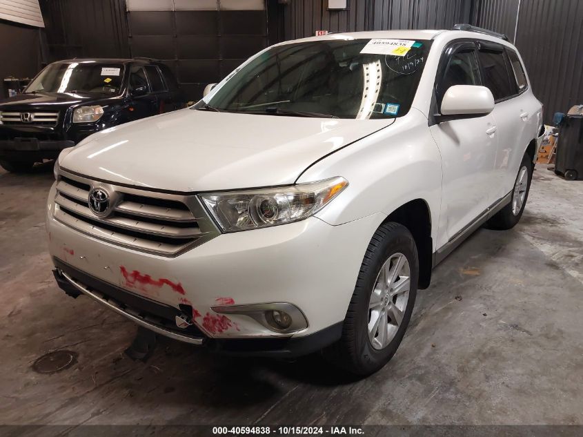 2012 Toyota Highlander Se V6 VIN: 5TDBK3EH9CS136163 Lot: 40594838