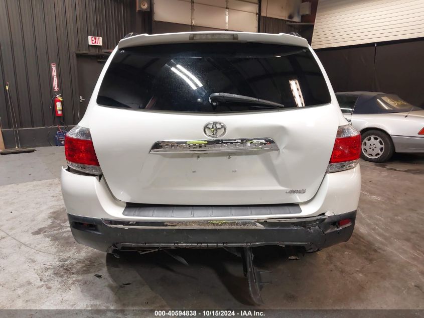 2012 Toyota Highlander Se V6 VIN: 5TDBK3EH9CS136163 Lot: 40594838