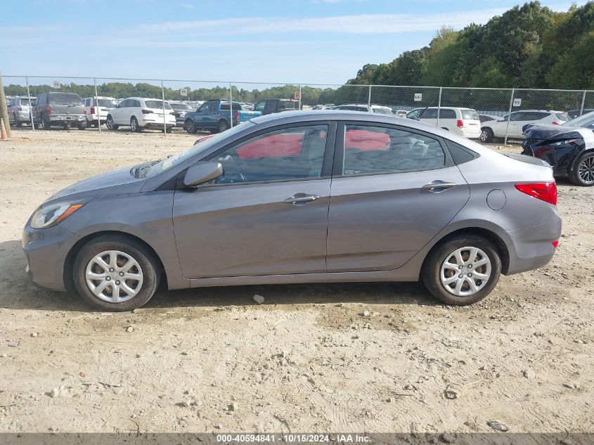 2014 Hyundai Accent Gls VIN: KMHCT4AE4EU680146 Lot: 40594841