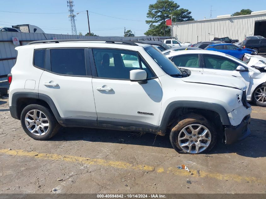 2016 Jeep Renegade Latitude VIN: ZACCJBBT8GPE00311 Lot: 40594842