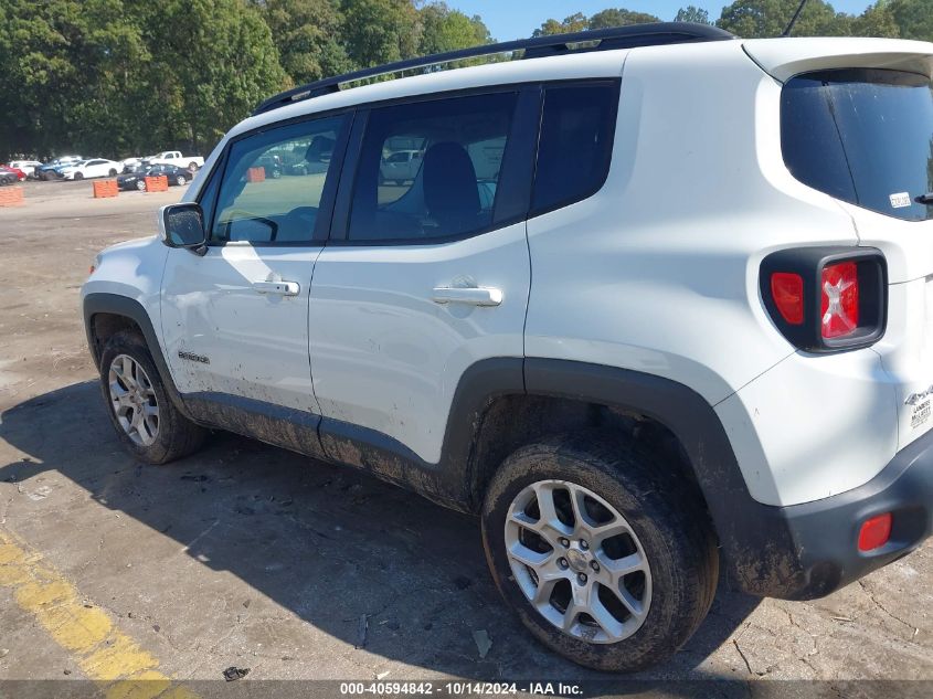 2016 Jeep Renegade Latitude VIN: ZACCJBBT8GPE00311 Lot: 40594842