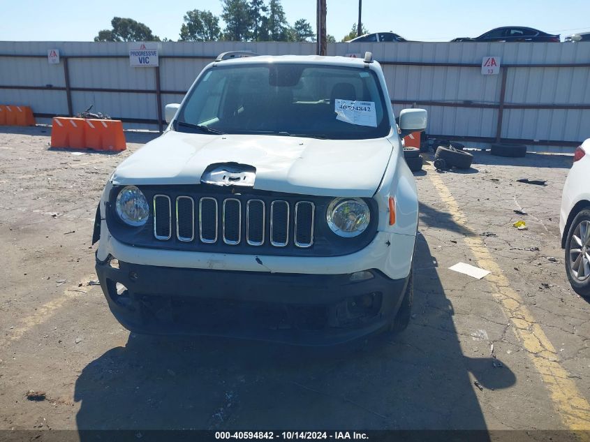 2016 Jeep Renegade Latitude VIN: ZACCJBBT8GPE00311 Lot: 40594842