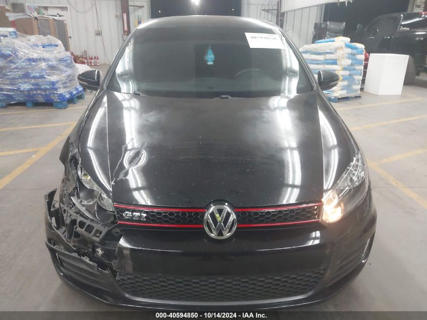 2013 Volkswagen Gti 4-Door VIN: WVWHD7AJ8DW121465 Lot: 40594850