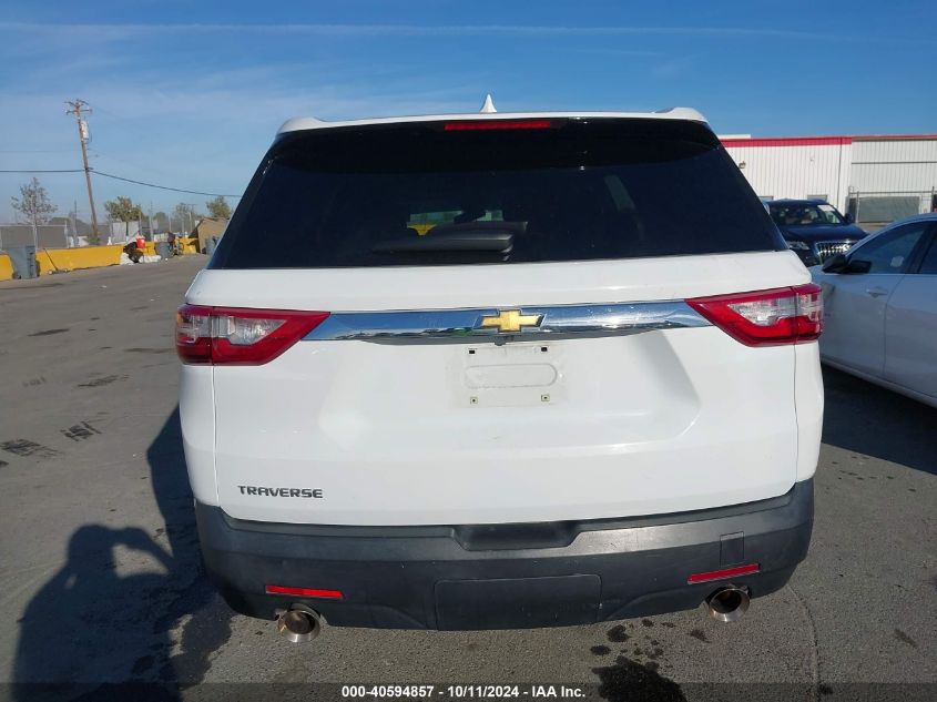 2018 Chevrolet Traverse Ls VIN: 1GNERFKW5JJ100369 Lot: 40594857