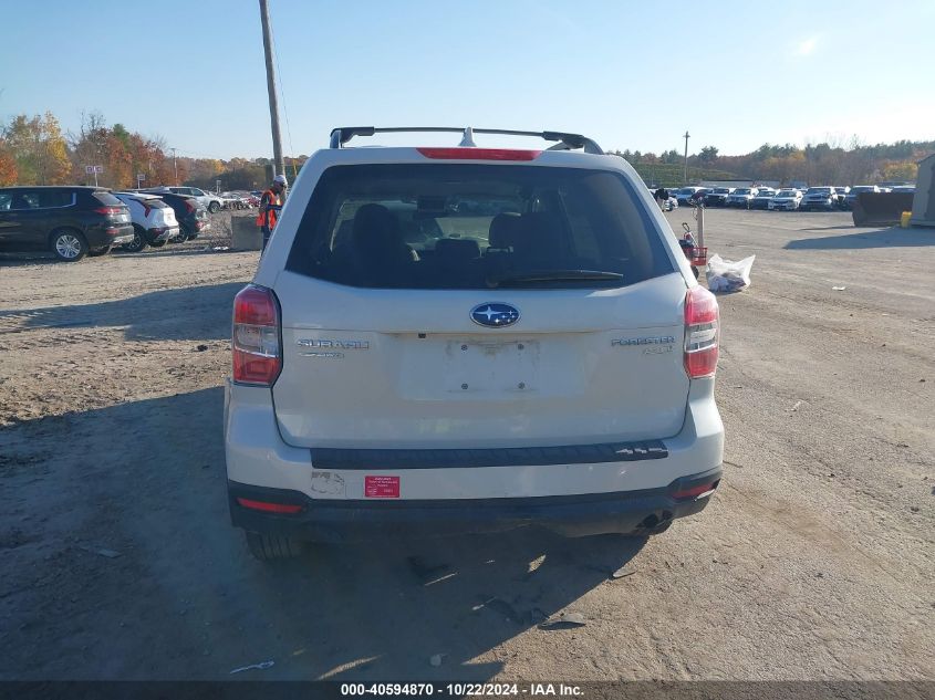 2016 Subaru Forester 2.5I Premium VIN: JF2SJADC6GH558965 Lot: 40594870