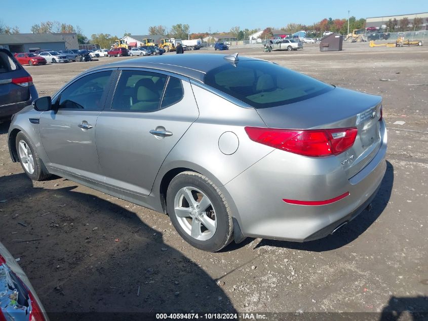 2015 KIA OPTIMA LX - KNAGM4A78F5528609